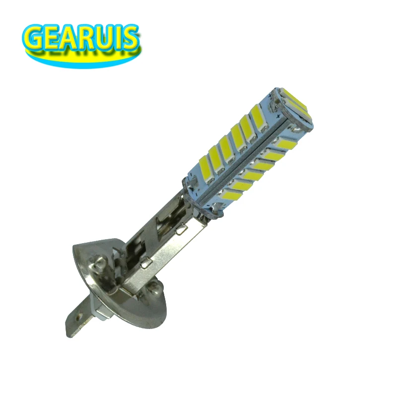 

2pcs High lumen H1 H3 LED Cold White Light 7020 Chip 20 SMD External Lights Headlight Auto Fog Lamp Car Light Source 12V