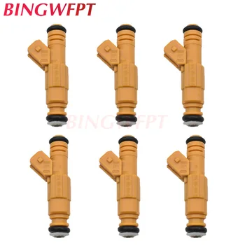 

6PCS Fuel Injectors Fits For 97-98 Volvo 960 S90 V90 2.9L 87-98 For Jeep 4.0L For Dodge Chevy 0280155746