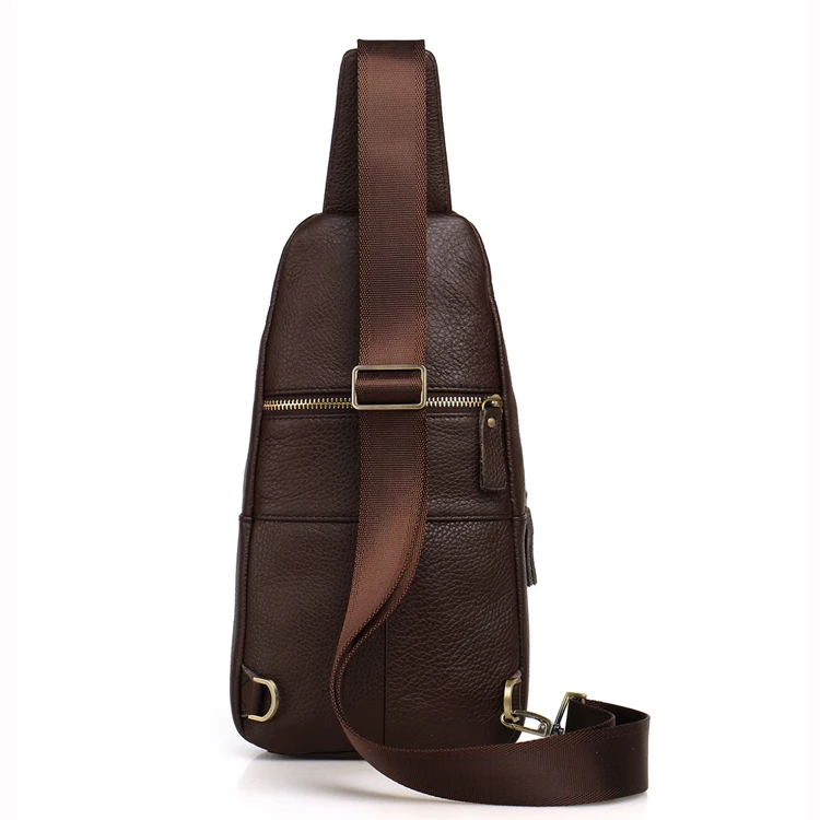 Горячая Распродажа, мужская сумка через плечо из натуральной кожи, модная кожаная мужская сумка через плечо, нагрудный пакет L107