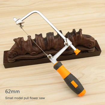 

1Pcs High-Carbon Steel Saw Safe And Durable Woodworking Professional Garland saw Household Diy Bow Shape Saw Wood Tool
