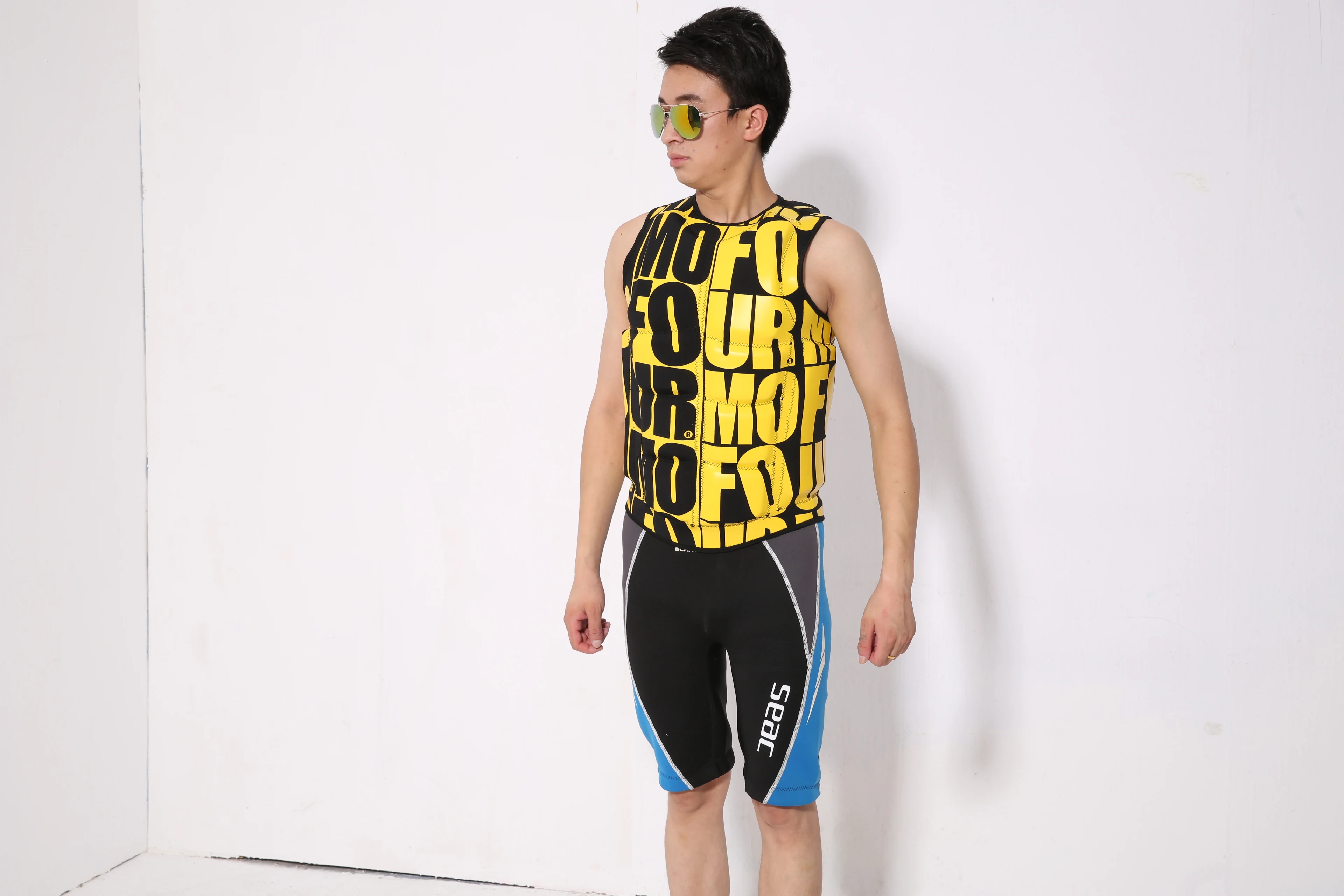 Hisea carta src neoprene colete salva vidas