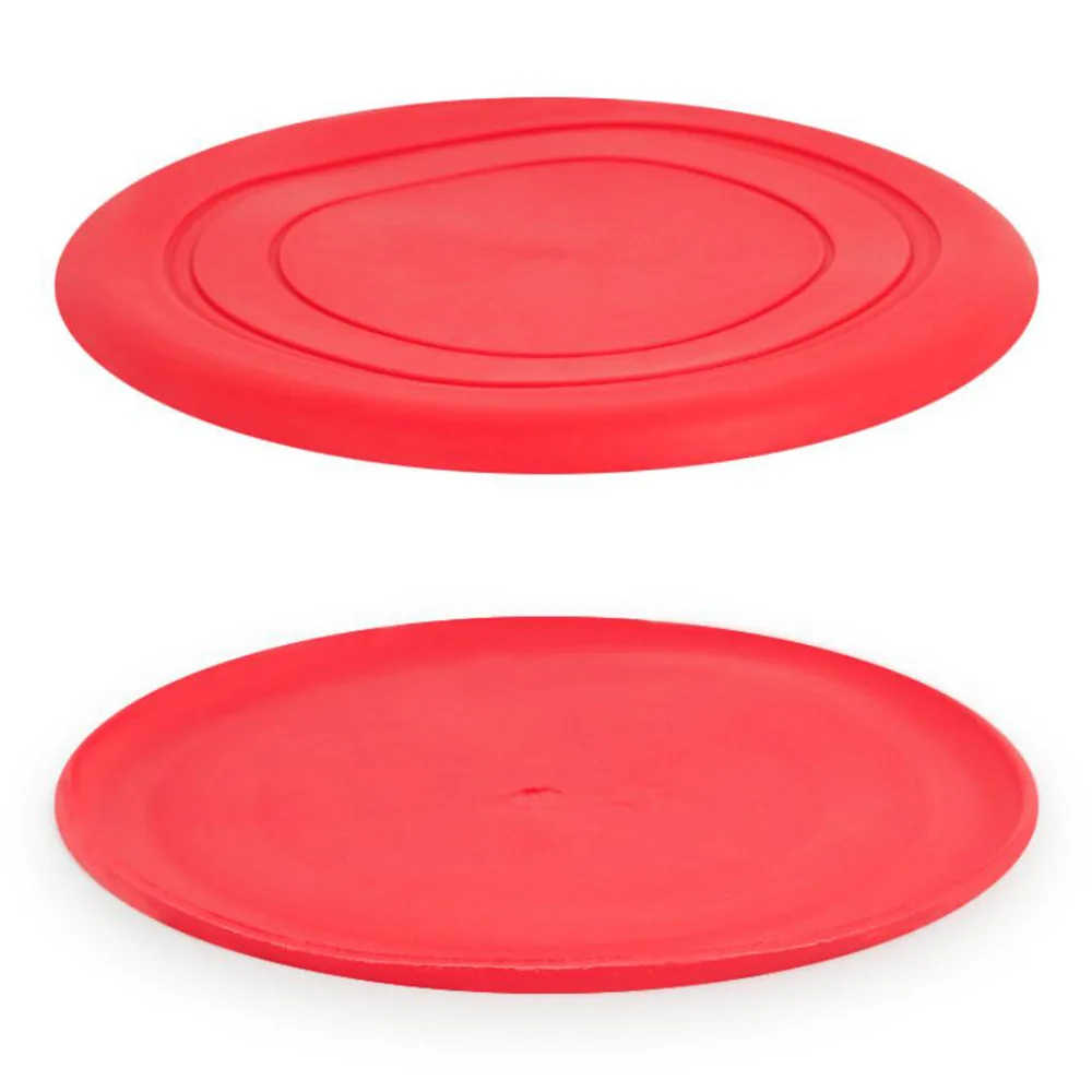 1 PC 18*3 cm تحلق أقراص الملونة كلب لعبة تدريب s في الهواء الطلق تحلق القرص اللعب كبيرة الحيوانات الأليفة UFO لعبة لعبة تدريب المطاط UFO 1070C