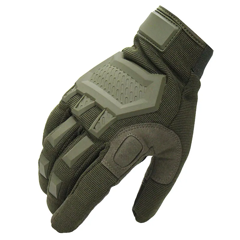 B7 Army Green Тактические перчатки для страйкбола с сенсорным экраном, Пейнтбольные Военные перчатки, мужские армейские противоскользящие перчатки для пешего туризма, велосипеда, перчатки для спортзала с полным пальцем - Цвет: B7 Army Green