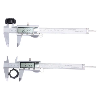 

Depth Measuring Tools Electronic Caliper Micrometer Digital Vernier Caliper Stainless Steel 6 Inch 150mm