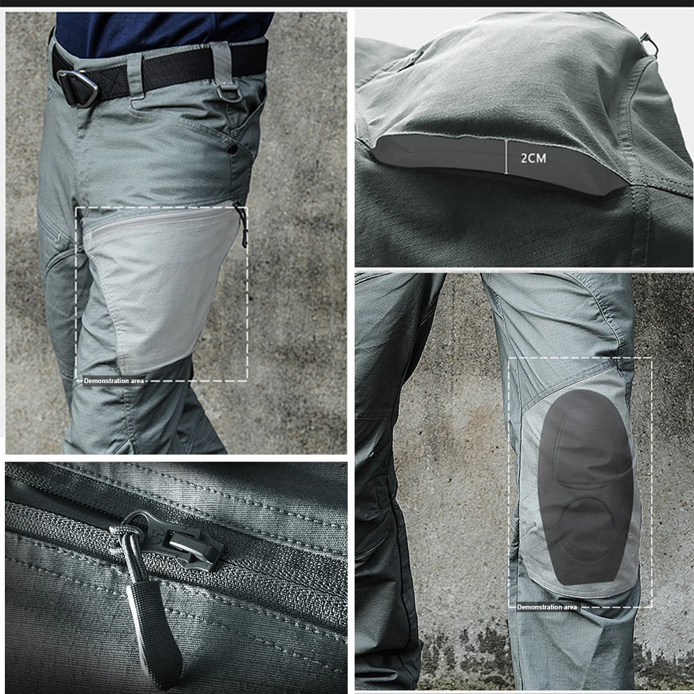 Cargo pants Military cargo pants Men casual pants Mege Brand Military Army Pants Men Urban Tactical Combat Trousers Multi Pockets Unique Ripstop Fabric