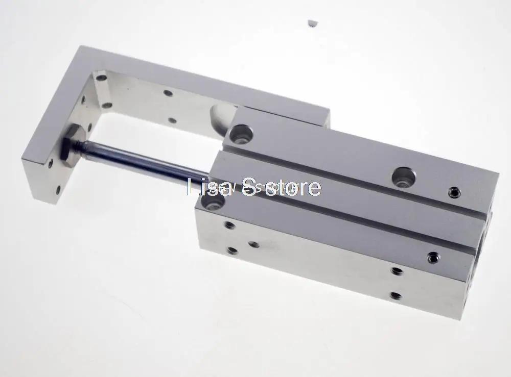 

SMC Type MXH6-20 Compact Pneumatic Slide Cylinder Bore Size 6mm Stroke 20mm