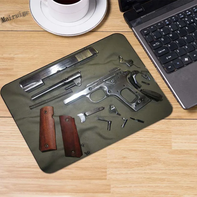 Mairuige Gun Part Customize Support Rubber Large Gaming Mouse Pad
