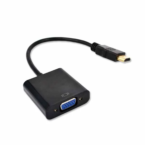 HDMI VGA Video adaptor Male to Female HDTV CRT Monitor TV for XBOX 360
