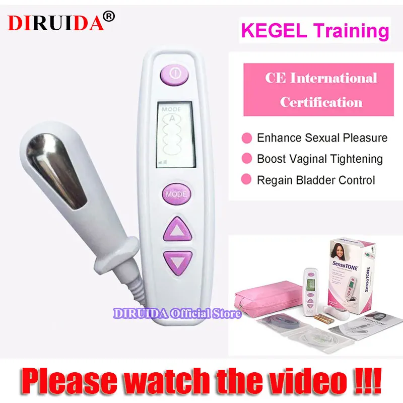 

Electric EMS Vaginal Pelvic floor Muscle Stimulator Trainer Unit Pelvic Muscle Trainer Women improve incontinence TENS Therapy