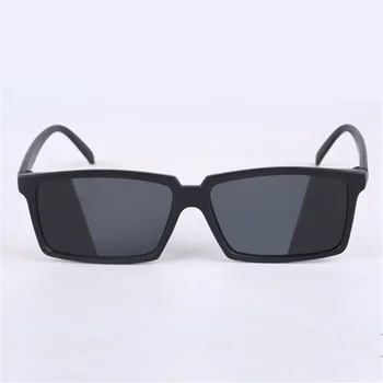 Oulylan Anti tracking rearview glasses See Behind Spy Sunglasses Shades with Mirror on Side Ends