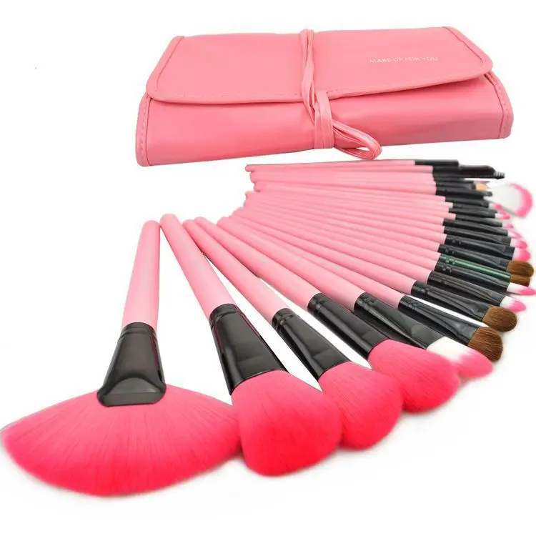 Face Care Professional 24 PCS Face Cosmetics Makeup Brush Set Tools