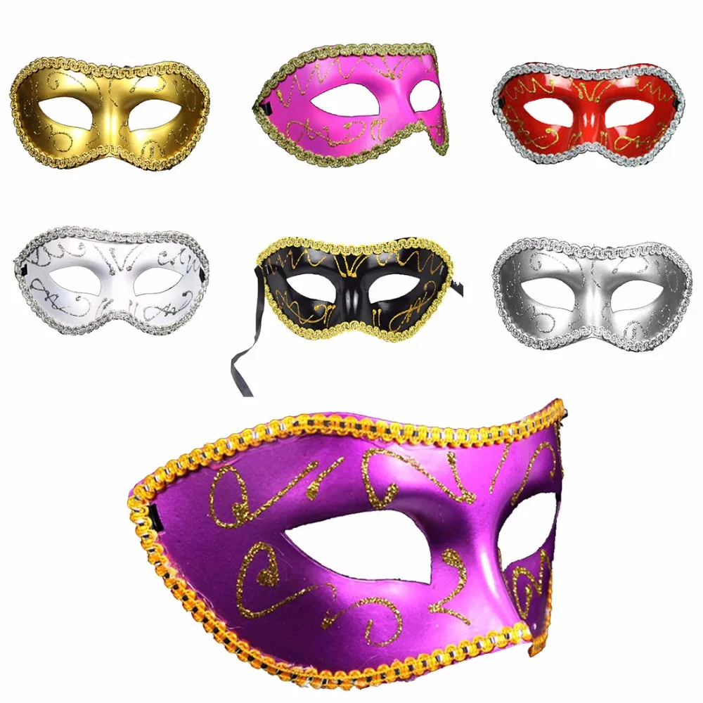 

Sexy Men Women Costume Prom Mask Venetian Mardi Gras Party Dance Masquerade Ball Halloween Mask Fancy Dress Costume