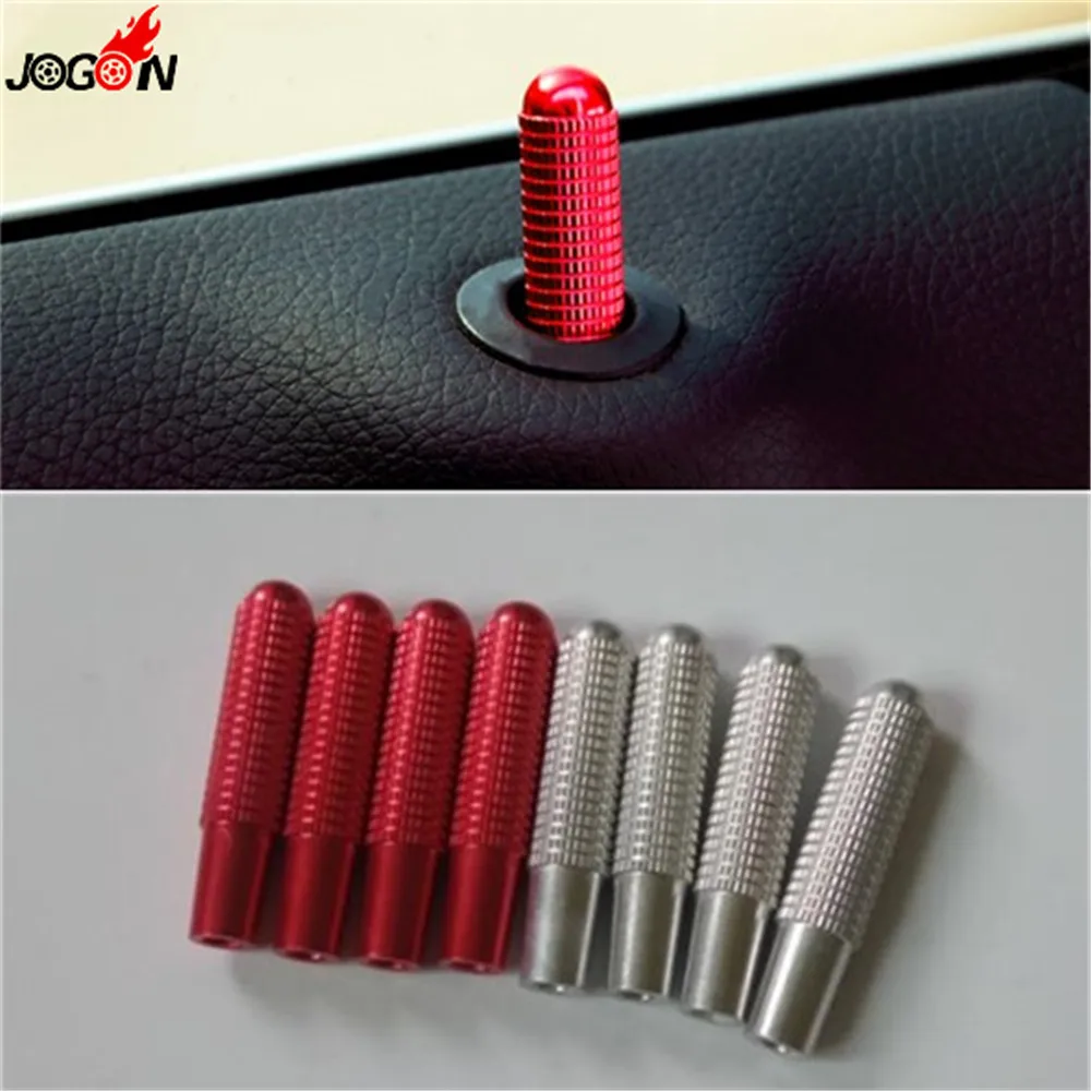Car Door Bolt Door Lock Pin Knob Button Trim Cover For Mercedes Benz A