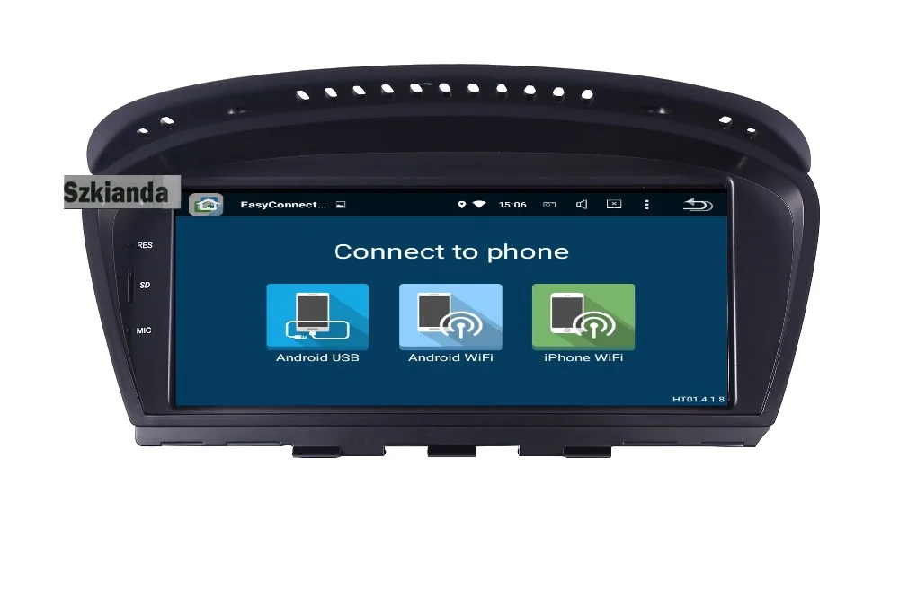 Discount 2018 New Android 7.1 car radio multimedia player for BMW 5 Series E60 E61 E63 E64 E90 E91 E92 CCC CIC Support iDrive Parking 18