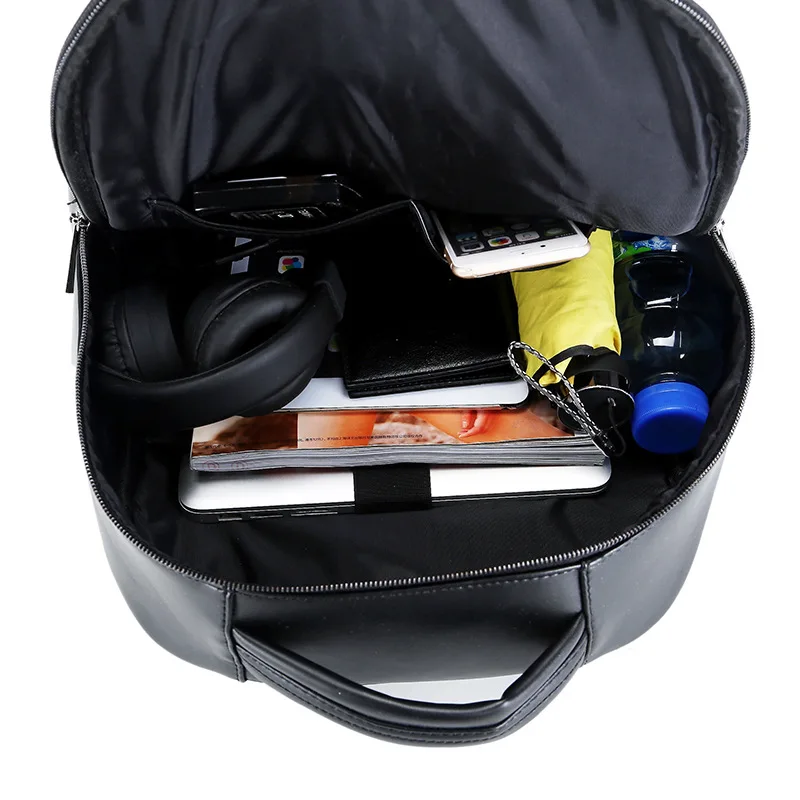MCO 3D животное тиснение Сова голова заклепки Gother рюкзак для мужчин и женщин высокое качество из искусственной кожи дорожные рюкзаки ноутбук школьная сумка