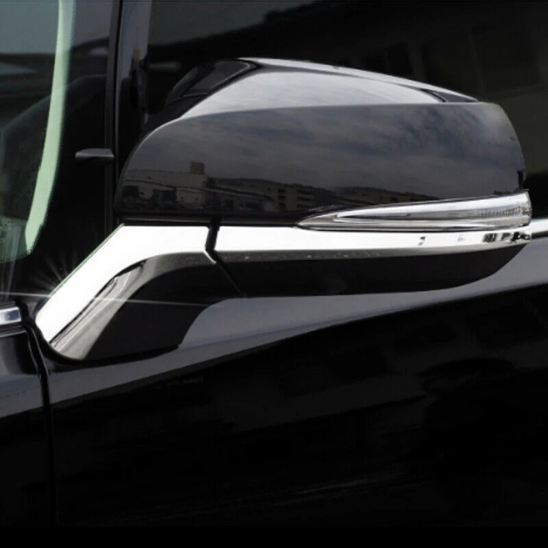 4x ABS боковое зеркало заднего вида для зеркальный Декор Накладка для Toyota RAV4 защита от воды и аксессуары