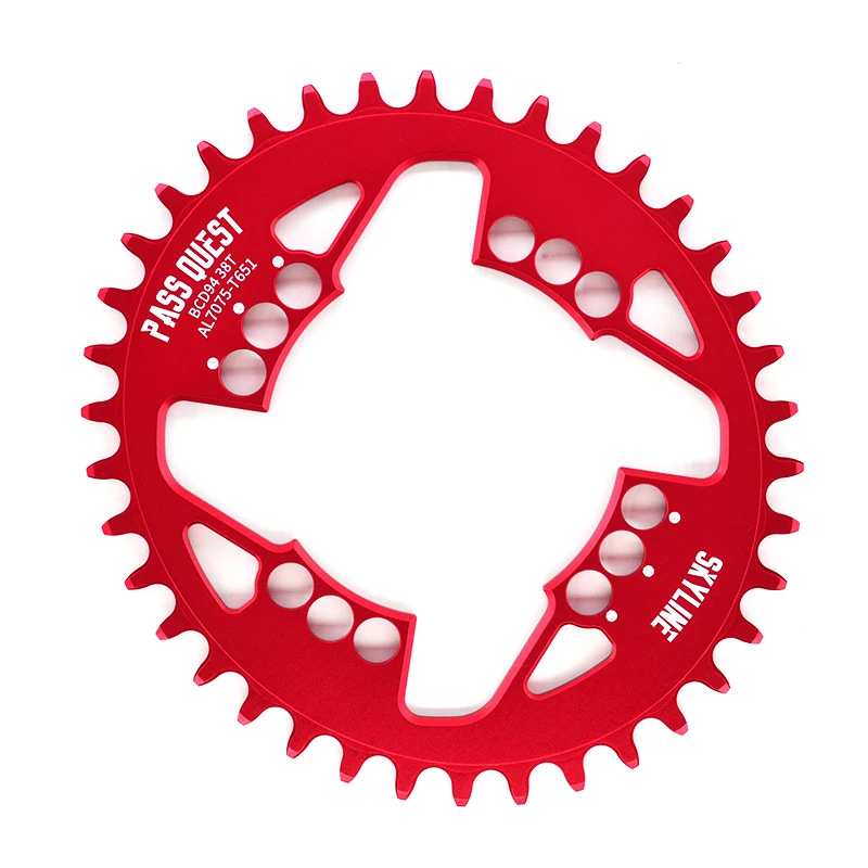 

PASS QUEST OVAL 94BCD MTB Narrow Wide Chainring/Chain Ring 32T/34T/36T/38T Bike Bicycle Chainwheel/Chain Wheel Crankset