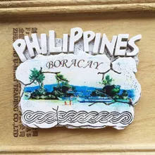 Филиппины Туризм в коллекцию на холодильник наклейки туристическая аттракцион Boracay память о поездке Магнитный