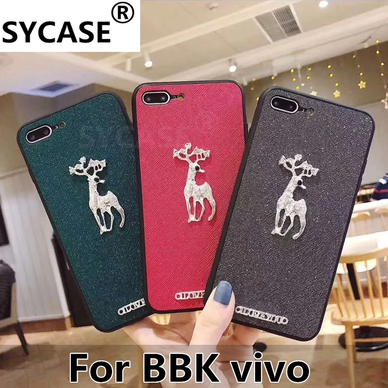 SYCASE Роскошные Алмаз олень основа для BBK vivo x9 X9s X20 плюс X21 Nex UD X23 Y66 Y67 Y75 Y79 Y85 Y97 V7Plus