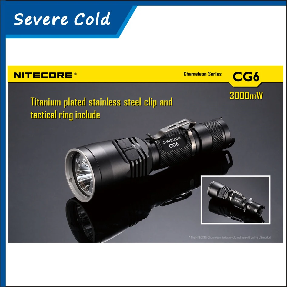 nitecore cg6 cree xp g2 r5 white 440lm led flashlight light up christmas dog collars