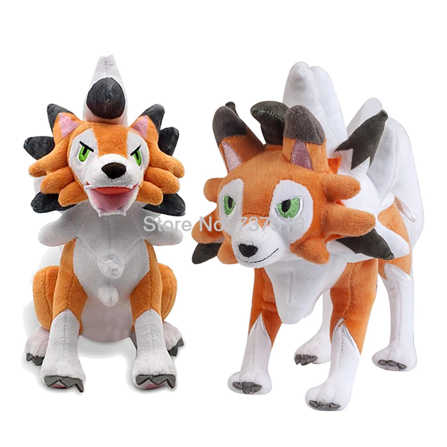 dusk lycanroc plush