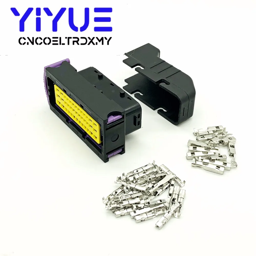 39 Pin ECU Sealed Automotive FCI Auto Connector PCB control system female 39p ecu connectors with terminals