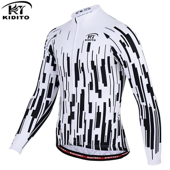

KIDITOKT Winter Keep Warm Cycling Jersey Thermal Fleece MTB Bike Cycling Clothing Racing Bicycle Clothes Maillot Ropa Ciclismo