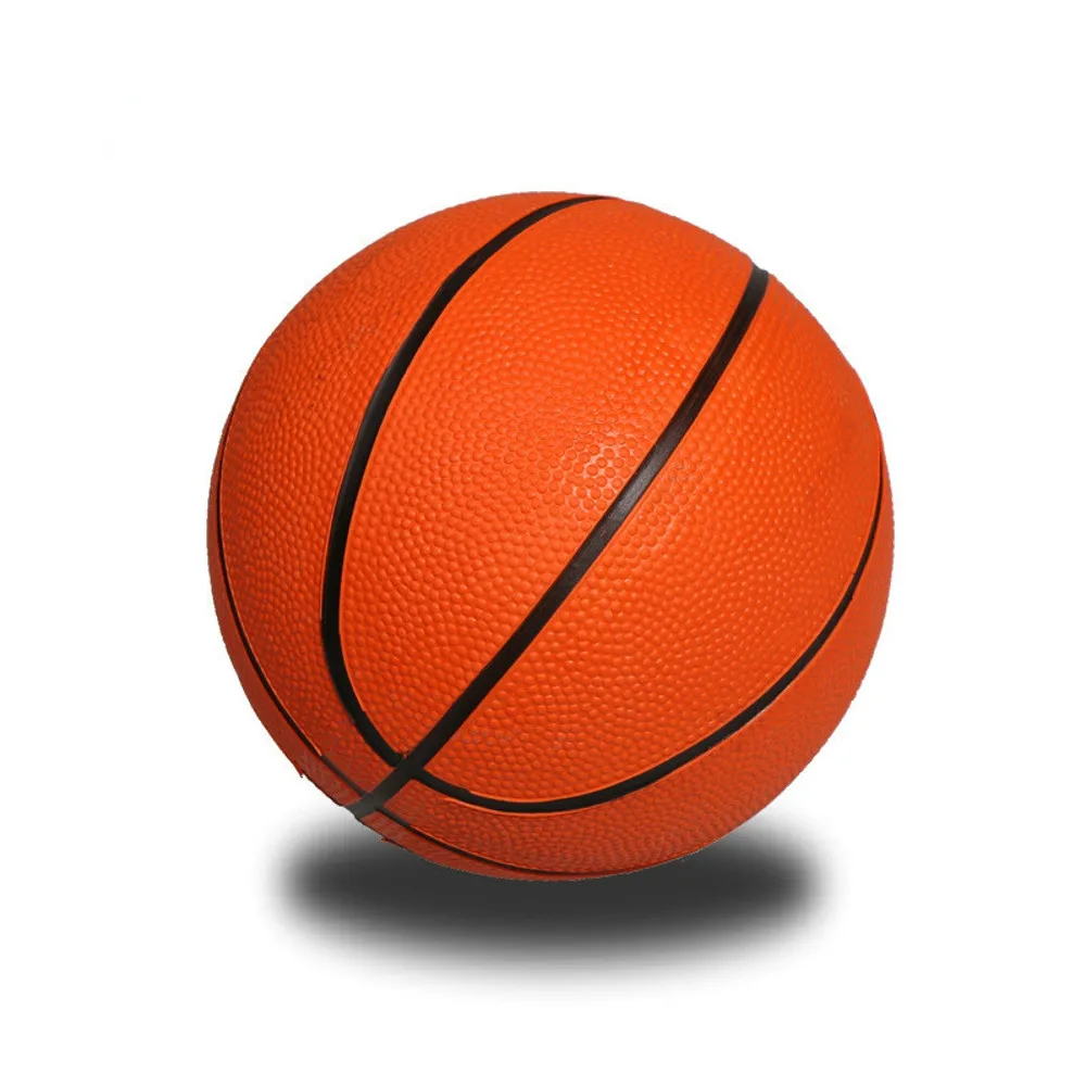 Аксессуары для баскетбола мини желтая баскетбольная резиновая тренировочная маленькая внутренняя мини баскетбольная баска
