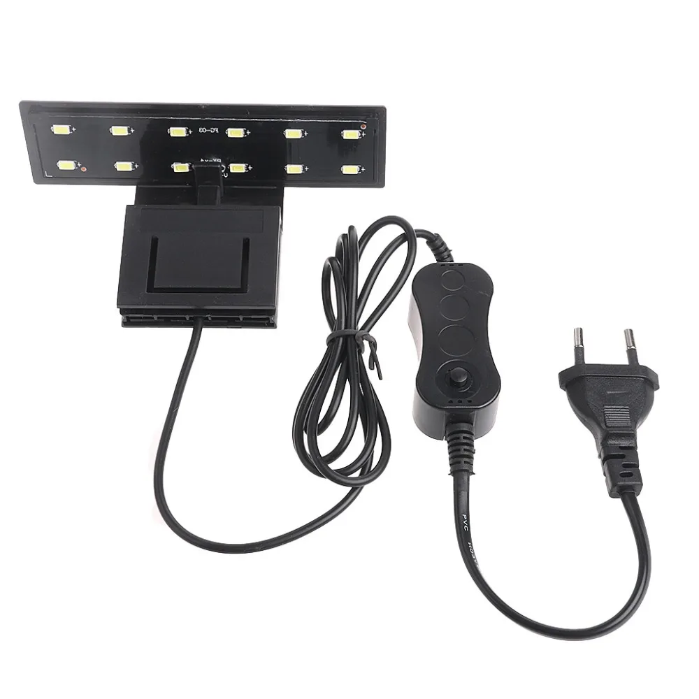 

Aquarium 12 Led Lighting Fish Tank Clamp Clip Water Plant Grow White Color Lighting EU NEW!!!