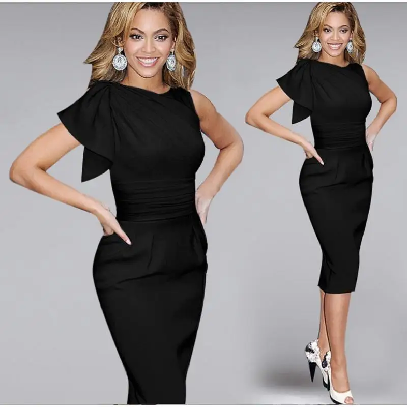 Formal Fitted Midi Dress