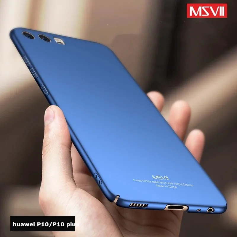 

MSVII Brand luxury coque for huawei P10 lite case Ultra Thin hard PC protection Back cover For Huawei P10 plus P 10 phone case