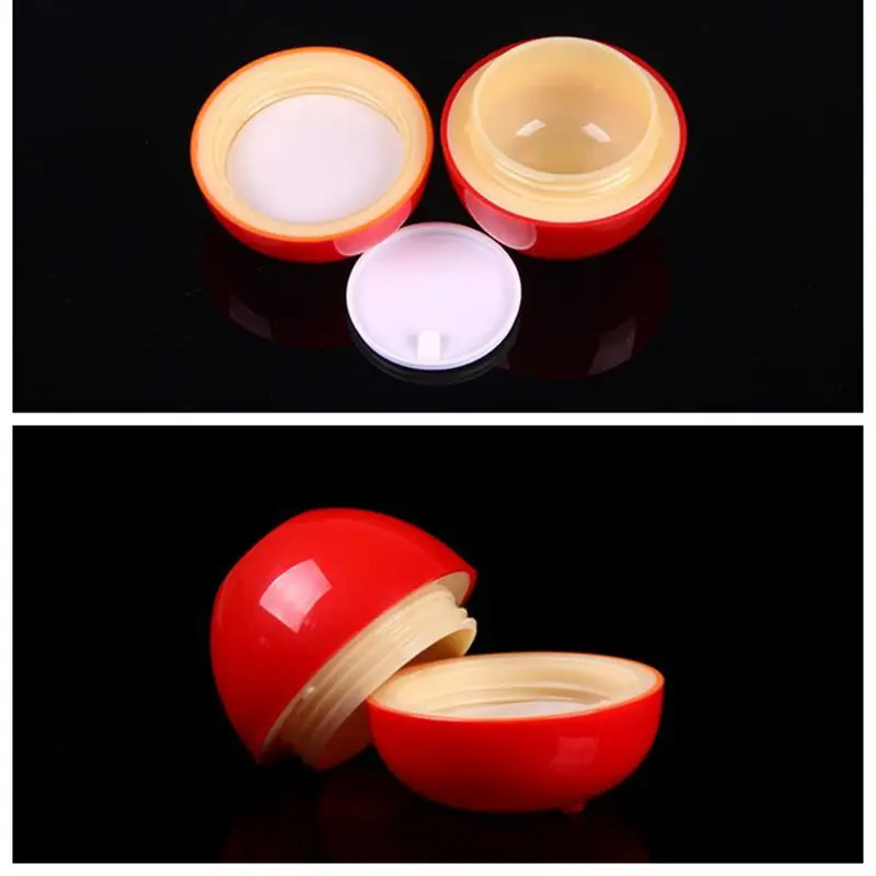 30g empty peach Apple shape plastic cosmetic cream eye serum mask jar case container. packing. F2017775 | Красота и здоровье