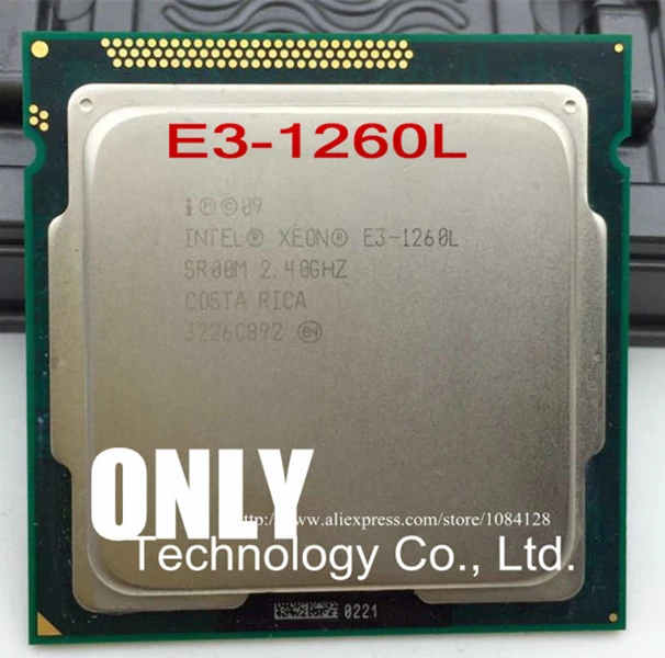 Оригинальный ЦП Xeon процессор E3 1260L 2 4 ГГц L3 8M четырехъядерный TDP 45 Вт ЦПУ для HP GEN8