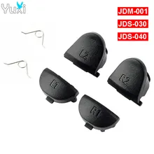 YuXi Voor Sony PlayStation 4 PS4 JDM JDS 001 030 040 L1 R1 L2 R2 Trigger Knoppen + springs Reparatie onderdelen voor dualshock 4 controller