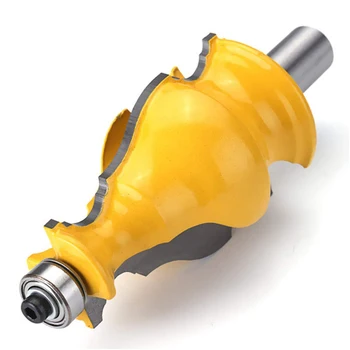 

1/2" Shank Bit Woodworking Cutter High Speed Steel Heat Resistant Coating High Hook & Shear Angles Prevents Build-up Of Sawdust