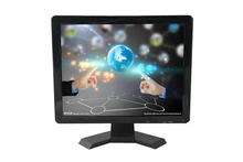 1024*768 USB interface 15 inch lcd touch monitor with USB/VGA/HDMI/AV/BNC