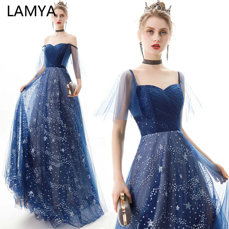 starry tulle dress