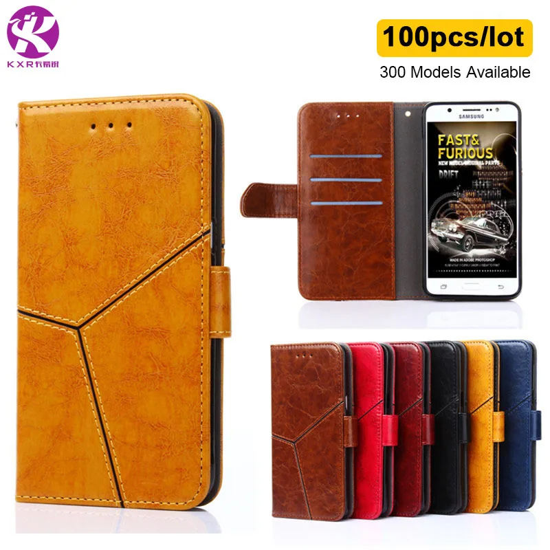 Kxr Роскошные Воск Crazy Horse Бумажник Стенд Кожа PU чехол для iPhone X 7 Plus/8 Plus/6 S 100