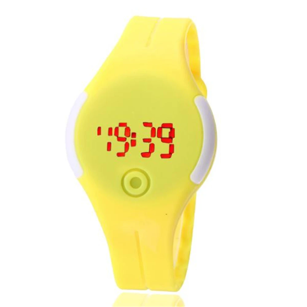 Модные спортивные женские часы для мальчиков и девочек резиновый светодиодный светильник цифровые часы спортивные цифровые наручные часы Montre Homme