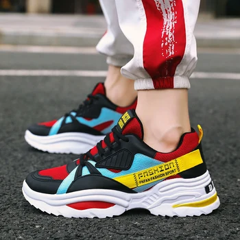 

BIGFIRSE Men Casual Shoes Fashion Outdoor Men Shoes Comfortable Outdoor Sneakers for Men Leisure Shoes Flats Zapatillas Hombre