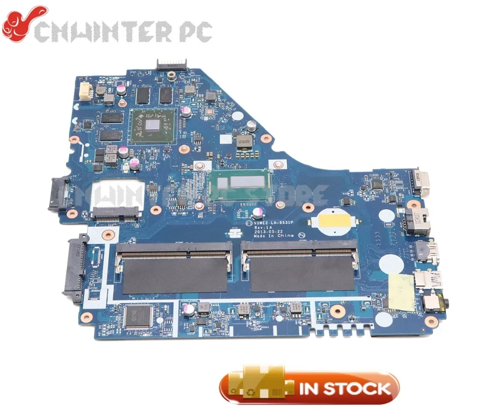 NOKOTION V5WE2 LA-9531P NBMFP11005 для Acer aspire E1-572 материнская плата ноутбука E1-572G CPU DDR3L HD8670M gpu |