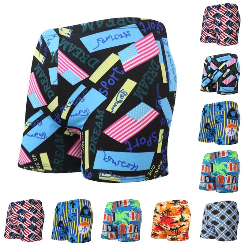 

Multi Prints Men Swimming Trunks Swimwear Female Swim Sport Briefs Swimsuit Beach Shorts Wear Bathing Suit maillot de bain