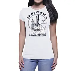 2019 Новая модная женская футболка, футболка DONNA SPACE ADVENTURE, повседневная Милая футболка