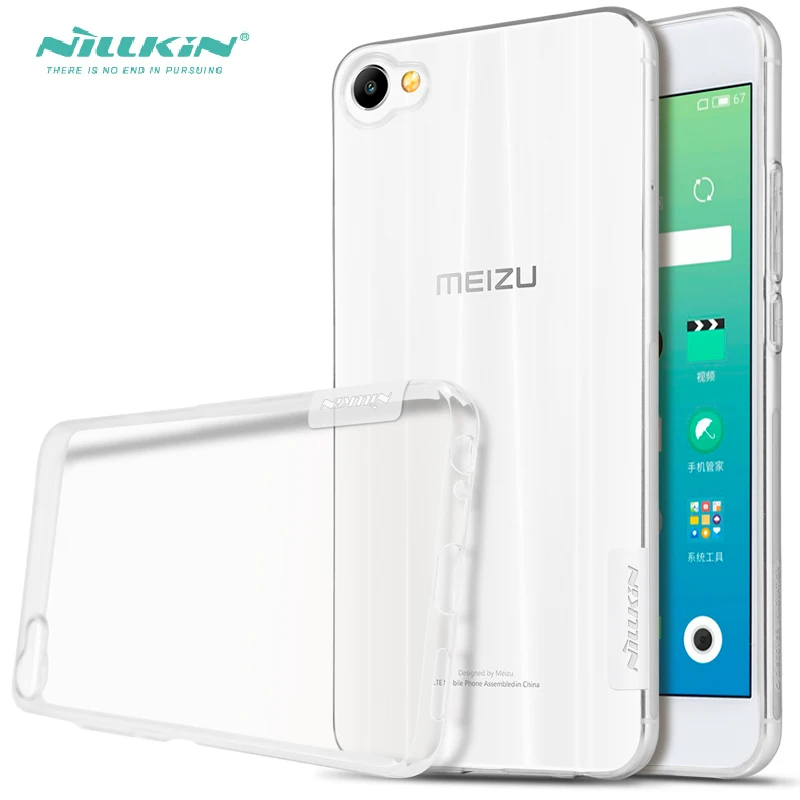 

Nillkin Ultra Thin Soft TPU Gel Clear Silicone Case For Meizu m3x Transparent Cover