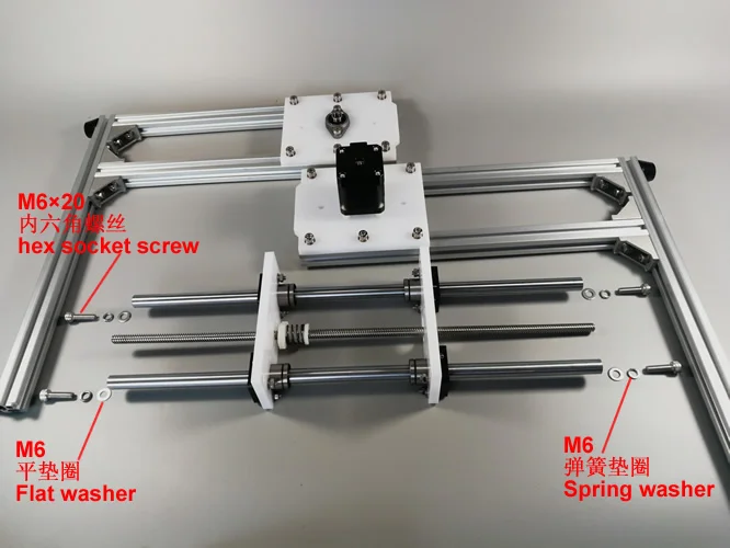 2818 CNCUSB гравировальный станок с ЧПУ набор DIY 3D принтер круглый маленький DIY Набор