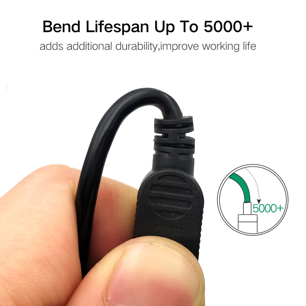DANSPEED мама папа F/M USB 2 0 Mini 3 1 type C кабель для передачи данных 5Pin коннектор Длина