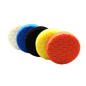 

car cleaning tools 5PCS 3/4/5/6/7 Inch Car Cleaning Buffing Sponge Polishing Pad Kit Set for Car Polisher Buffer