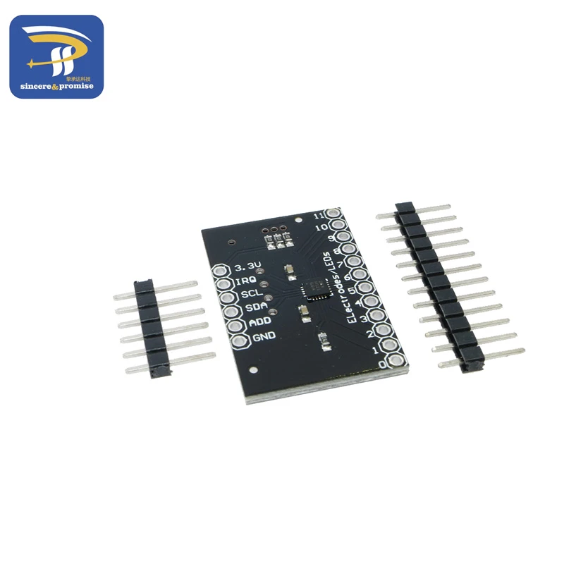 5PCS MPR121 Breakout V12 Capacitive Touch Sensor Controller Module I2C Keyboard 5PCS MPR121 Breakout V12 Capacitive Touch Sensor Controller Module I2C Keyboard