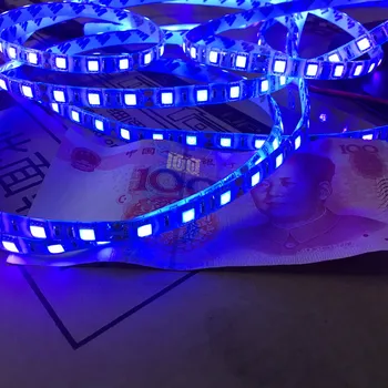 

16.4ft 5M 5050 SMD 300 Leds Ultraviolet UV 395-405nm Flexible LED Strip Waterproof