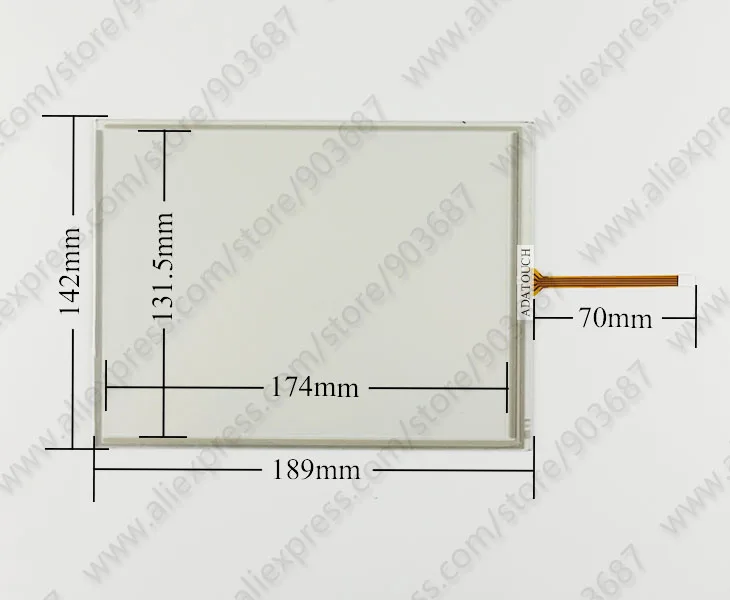 Keypad Touch Screen Panel for KUKA KRC KCP4 KR C4 KRC4 compact teach pendant